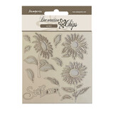 Stamperia Sunflower Art Decorative Chips Sunflower Art (SCB169)