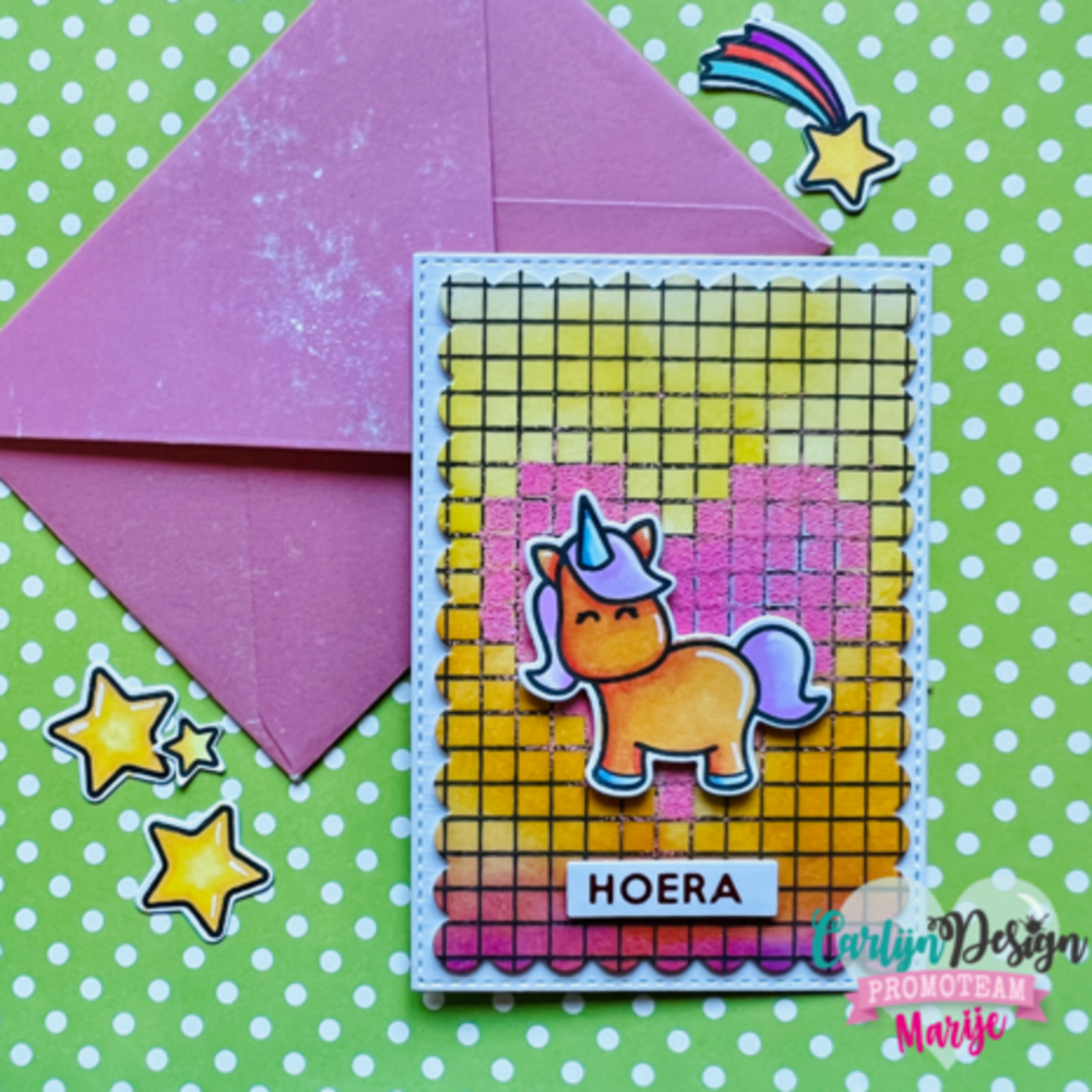 Carlijn Design Stencil A6 Ruitjespapier 5mm (CDSC-0026) Carlijn Design Stencil A6 Ruitjespapier 5mm (CDSC-0026)