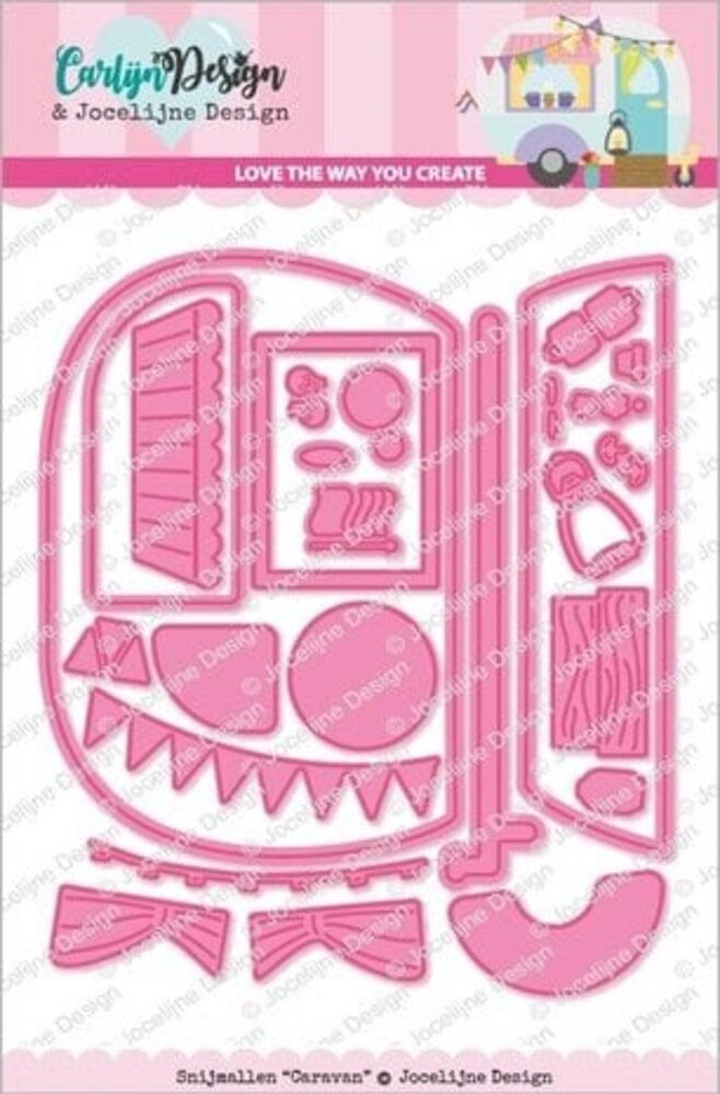 Carlijn Design Snijmallen Caravan (CDJD-0037) Carlijn Design Snijmallen Caravan (CDJD-0037)