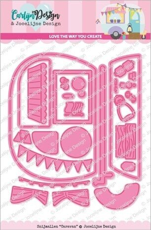 Carlijn Design Snijmallen Caravan (CDJD-0037) Carlijn Design Snijmallen Caravan (CDJD-0037)