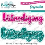 Carlijn Design Snijmallen Uitnodiging (CDSN-0228)