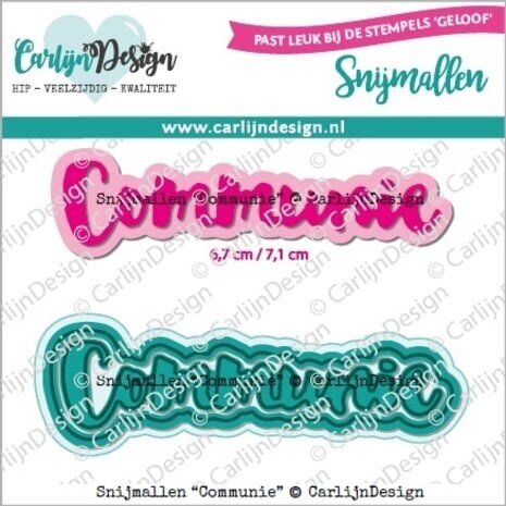 Carlijn Design Snijmallen Communie (CDSN-0230) Carlijn Design Snijmallen Communie (CDSN-0230)
