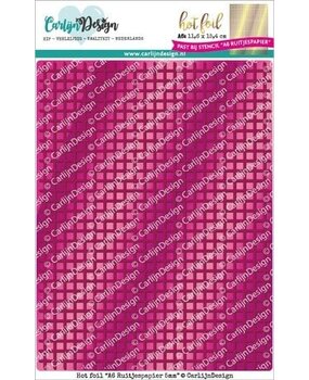 Carlijn Design Hot Foil A6 Ruitjespapier (CDHF-0028)