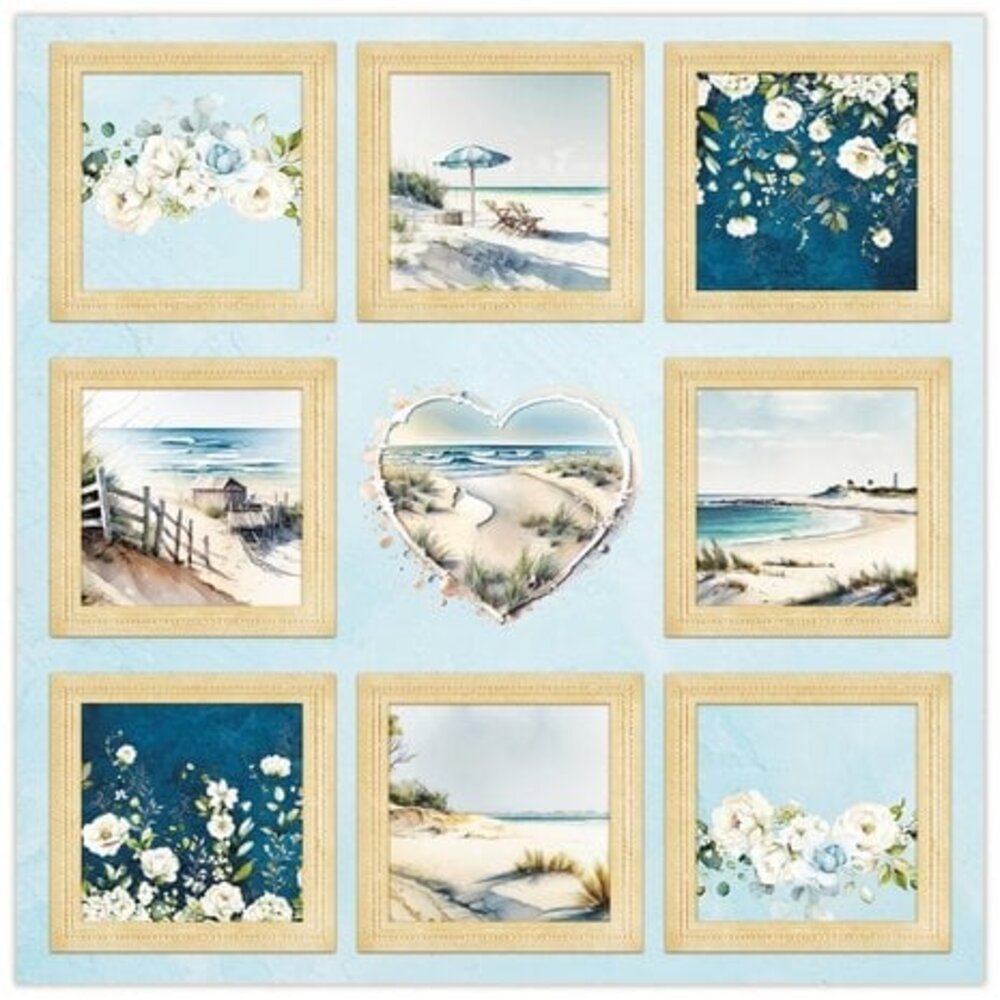 LemonCraft Sunny Love 12x12 Inch Paper Pad (LEM-SUNLO-01)