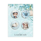 LemonCraft Sunny Love Buttons (LEM-SUNLO-04)