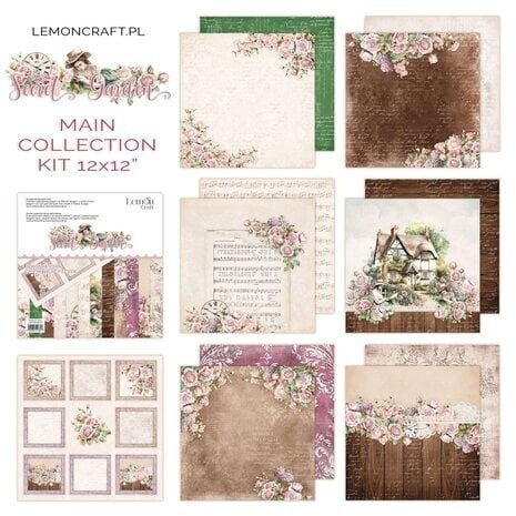 LemonCraft Secret Garden 12x12 Inch Paper Pad (LEM-SEGAR-01) LemonCraft Secret Garden 12x12 Inch Paper Pad (LEM-SEGAR-01)