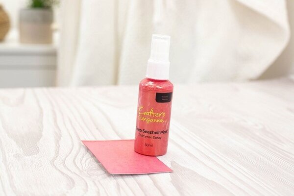 Crafter's Companion Shimmer Spray Deep Seashell Pink (CC-MME-SHISP-DSPI)
