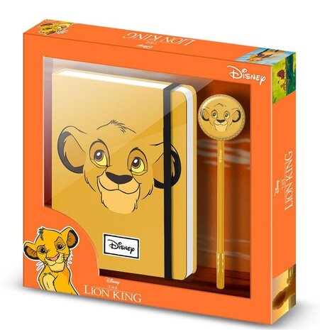 Popculture.shop Disney's The Lion King Simba Diary + Fashion Pen (04679) Popculture.shop Disney's The Lion King Simba Diary + Fashion Pen (04679)