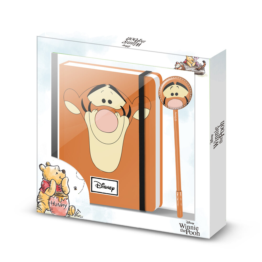 Popculture.shop Disney's Winnie the Pooh Tigger Diary + Fashion Pen (05118)