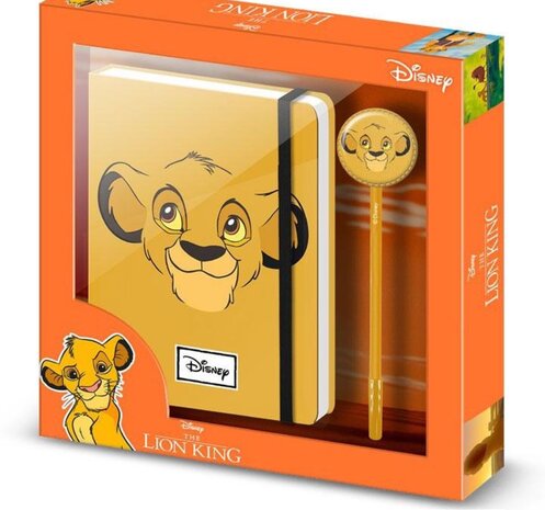 Popculture.shop Disney's The Lion King Simba Diary + Fashion Pen (04679) Popculture.shop Disney's The Lion King Simba Diary + Fashion Pen (04679)