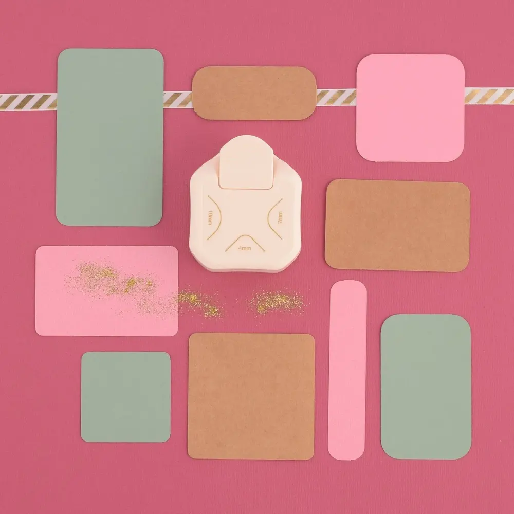 Vaessen Creative 3 in 1 Hoekpons (2137-037) Vaessen Creative 3 in 1 Hoekpons (2137-037)