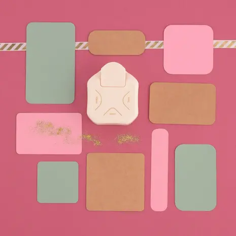 Vaessen Creative 3 in 1 Hoekpons (2137-037) Vaessen Creative 3 in 1 Hoekpons (2137-037)