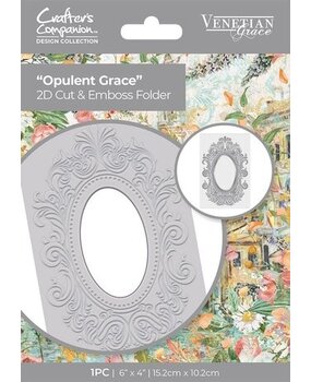 Crafter's Companion Venetian Grace Cut & Embossing Folder Opulent Grace (VEG-CEF-OPGR)