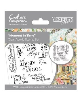 Crafter's Companion Venetian Grace Clear Stamps Moment in Time (VEG-CA-ST-MOIT) Crafter's Companion Venetian Grace Clear Stamps Moment in Time (VEG-CA-ST-MOIT)