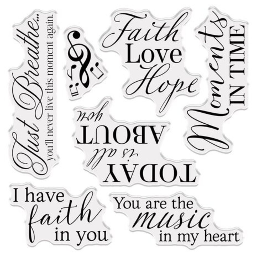 Crafter's Companion Venetian Grace Clear Stamps Moment in Time (VEG-CA-ST-MOIT)