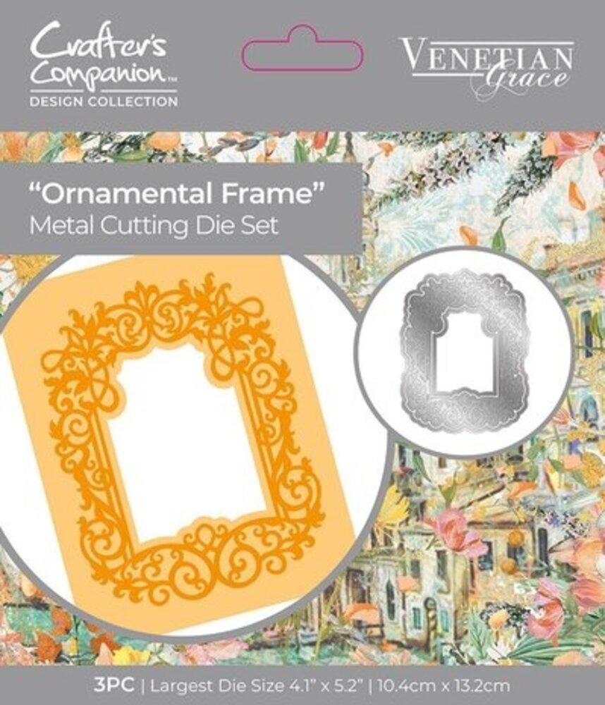 Crafter's Companion Venetian Grace Ornamental Frame Die (VEG-MD-ORFR) Crafter's Companion Venetian Grace Ornamental Frame Die (VEG-MD-ORFR)