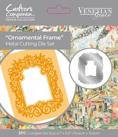 Crafter's Companion Venetian Grace Ornamental Frame Die (VEG-MD-ORFR) Crafter's Companion Venetian Grace Ornamental Frame Die (VEG-MD-ORFR)