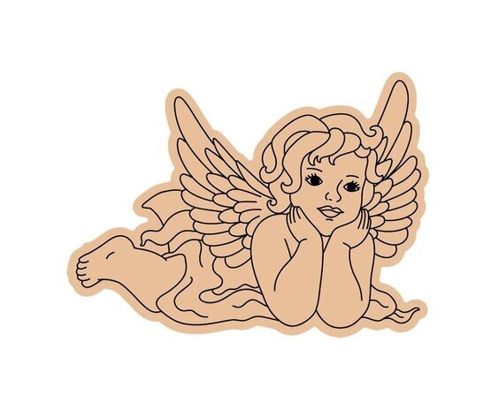 Crafter's Companion Venetian Grace Stamp & Die Little Cherub (VEG-STD-LICH) Crafter's Companion Venetian Grace Stamp & Die Little Cherub (VEG-STD-LICH)