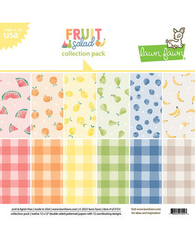 Lawn Fawn Fruit Salad 12x12 Inch Collection Pack (LF3154)