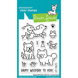 Lawn Fawn Yappy Birthday Add-On Clear Stamps (LF3160)