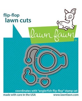 Lawn Fawn Anglerfish Flip-Flop Dies (LF2011)