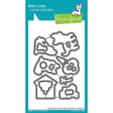 Lawn Fawn Yappy Birthday Dies (LF3159)