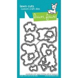 Lawn Fawn Yappy Birthday Add-On Dies (LF3161)