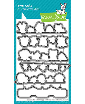 Lawn Fawn Simply Celebrate More Critters Dies (LF3165)