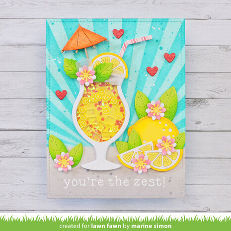 Lawn Fawn Build-A-Drink Cocktail Add-On Dies (LF3177) Lawn Fawn Build-A-Drink Cocktail Add-On Dies (LF3177)