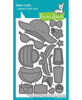 Lawn Fawn Woodland Critter Huggers Summer Add-On Dies (LF3183) Lawn Fawn Woodland Critter Huggers Summer Add-On Dies (LF3183)