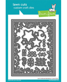Lawn Fawn Let's Celebrate Backdrop Dies (LF3187) Lawn Fawn Let's Celebrate Backdrop Dies (LF3187)