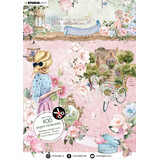 Studio Light Romantic Moments Paper Elements Die-Cut Block (JMA-RM-DCB52)