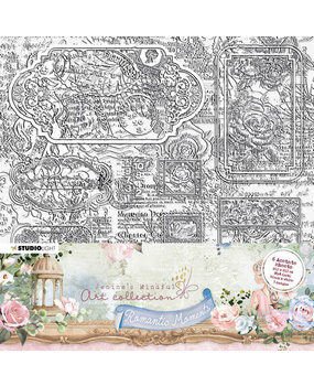 Studio Light Romantic Moments 8x8 Inch Acetate Sheets Tickets & Grunge (JMA-RM-ACS03)* Studio Light Romantic Moments 8x8 Inch Acetate Sheets Tickets & Grunge (JMA-RM-ACS03)*