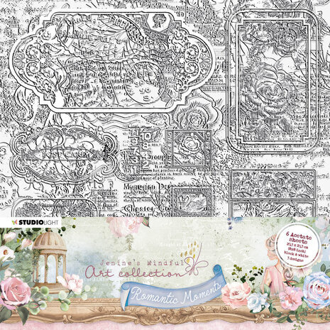 Studio Light Romantic Moments 8x8 Inch Acetate Sheets Tickets & Grunge (JMA-RM-ACS03) Studio Light Romantic Moments 8x8 Inch Acetate Sheets Tickets & Grunge (JMA-RM-ACS03)