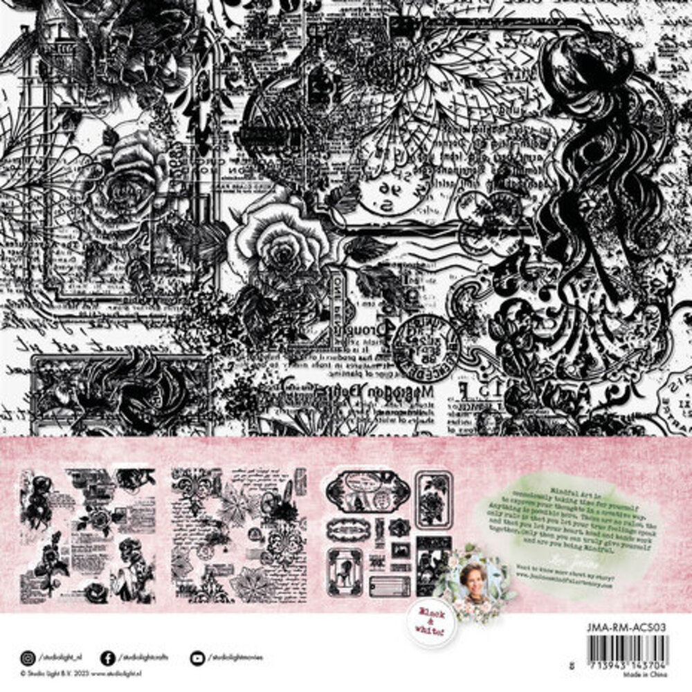 Studio Light Romantic Moments 8x8 Inch Acetate Sheets Tickets & Grunge (JMA-RM-ACS03) Studio Light Romantic Moments 8x8 Inch Acetate Sheets Tickets & Grunge (JMA-RM-ACS03)