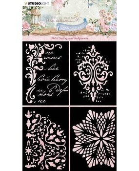 Studio Light Romantic Moments Masking Stencil Card Backgrounds (JMA-RM-MASK219) Studio Light Romantic Moments Masking Stencil Card Backgrounds (JMA-RM-MASK219)