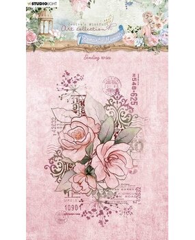 Studio Light Romantic Moments Clear Stamp Sending Roses (JMA-RM-STAMP481)