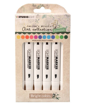 Studio Light Jenine's Mindful Art Collection Light Markers Bright Colors (JMA-ES-MARK15)
