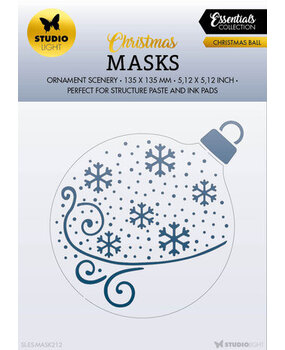 Studio Light Christmas Essentials Christmas Ball Masking Stencil (SL-ES-MASK212)