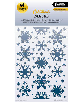 Studio Light Christmas Essentials Snow Pattern Masking Stencil (SL-ES-MASK213) Studio Light Christmas Essentials Snow Pattern Masking Stencil (SL-ES-MASK213)