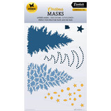Studio Light Christmas Essentials Christmas Tree A5 Masking Stencil (SL-ES-MASK214)