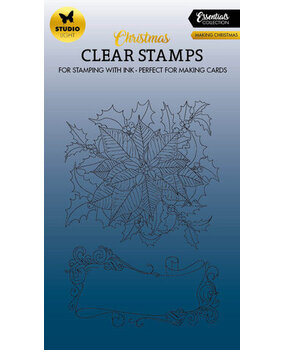 Studio Light Christmas Essentials Clear Stamp Making Christmas (SL-ES-STAMP475)