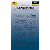 Studio Light Christmas Essentials Clear Stamp English Sentiments (SL-ES-STAMP476)