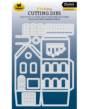 Studio Light Christmas Essentials Snijmal 3D House (SL-ES-CD550)