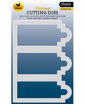 Studio Light Christmas Essentials Snijmal House Card (SL-ES-CD552)*