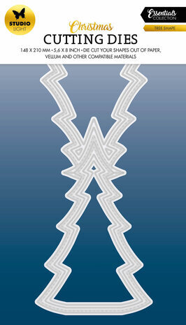 Studio Light Christmas Essentials Snijmal Tree Shape (SL-ES-CD553) Studio Light Christmas Essentials Snijmal Tree Shape (SL-ES-CD553)