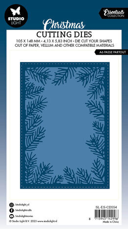 Studio Light Christmas Essentials Snijmal A6 Passe Partout (SL-ES-CD554) Studio Light Christmas Essentials Snijmal A6 Passe Partout (SL-ES-CD554)