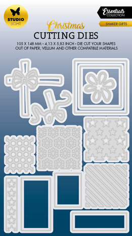 Studio Light Christmas Essentials Snijmal Shaker Gifts (SL-ES-CD558) Studio Light Christmas Essentials Snijmal Shaker Gifts (SL-ES-CD558)