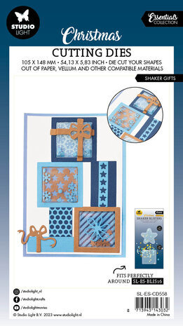 Studio Light Christmas Essentials Snijmal Shaker Gifts (SL-ES-CD558) Studio Light Christmas Essentials Snijmal Shaker Gifts (SL-ES-CD558)
