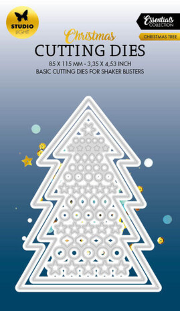 Studio Light Christmas Essentials Snijmal Christmas Tree (SL-ES-CD559) Studio Light Christmas Essentials Snijmal Christmas Tree (SL-ES-CD559)